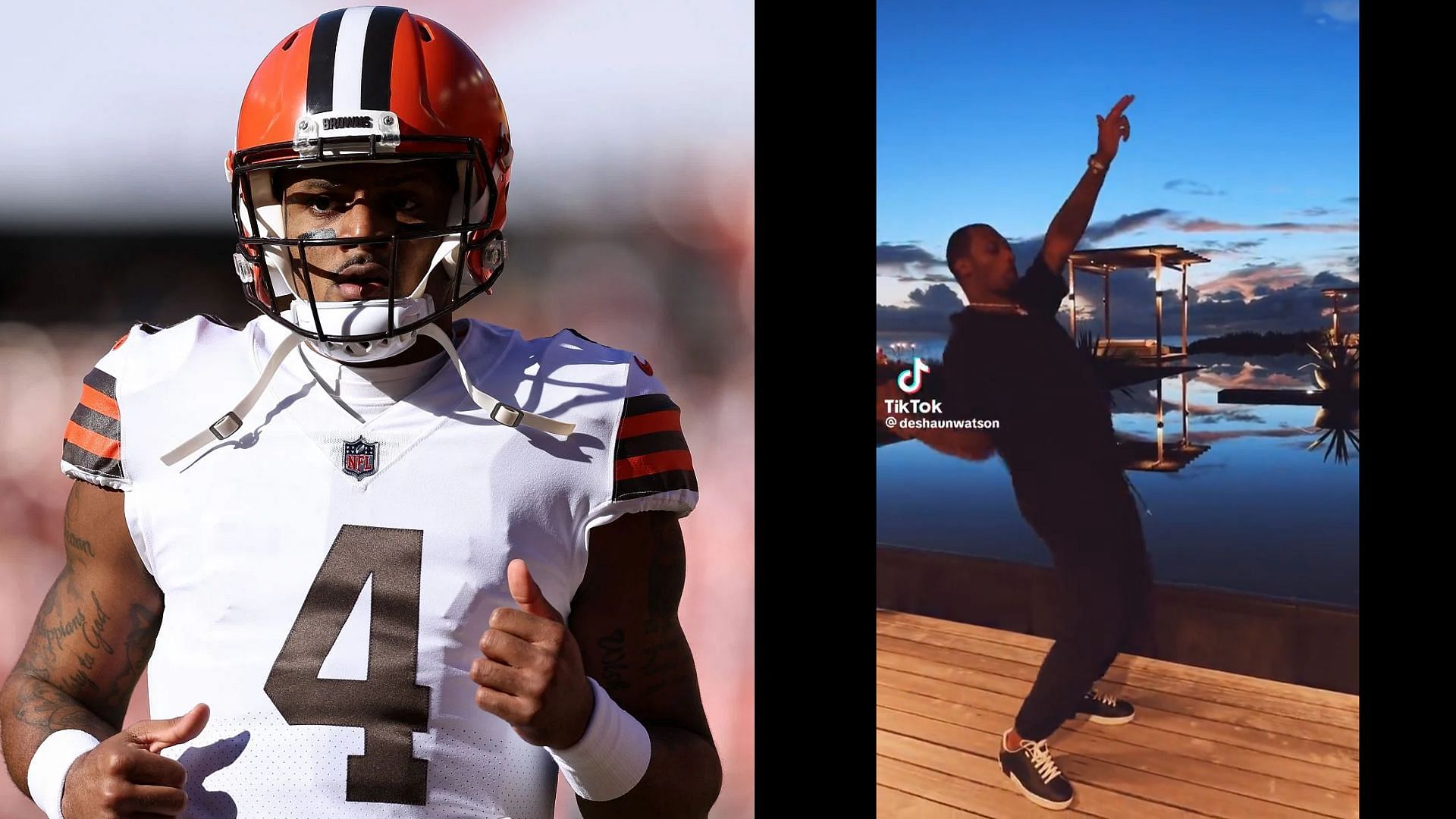 Deshaun Watson has been roasted for his TikTok dance video.