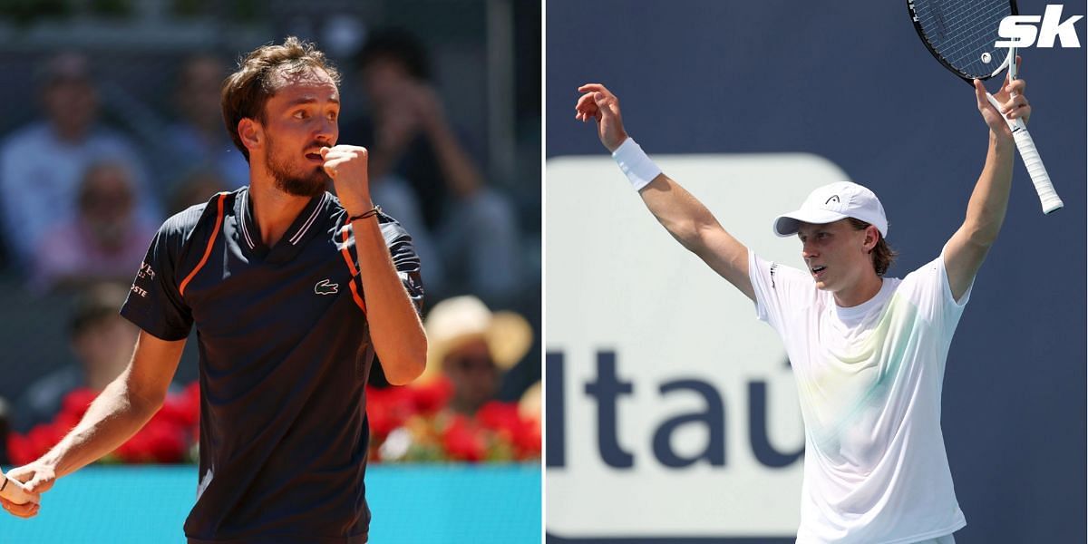 Daniil Medvedev vs Emil Ruusuvuori is among the second round matches at the 2023 Italian Open.