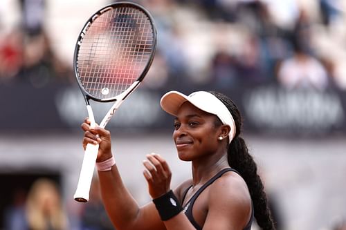 Sloane Stephens at the 2023 Internazionali BNL D'Italia