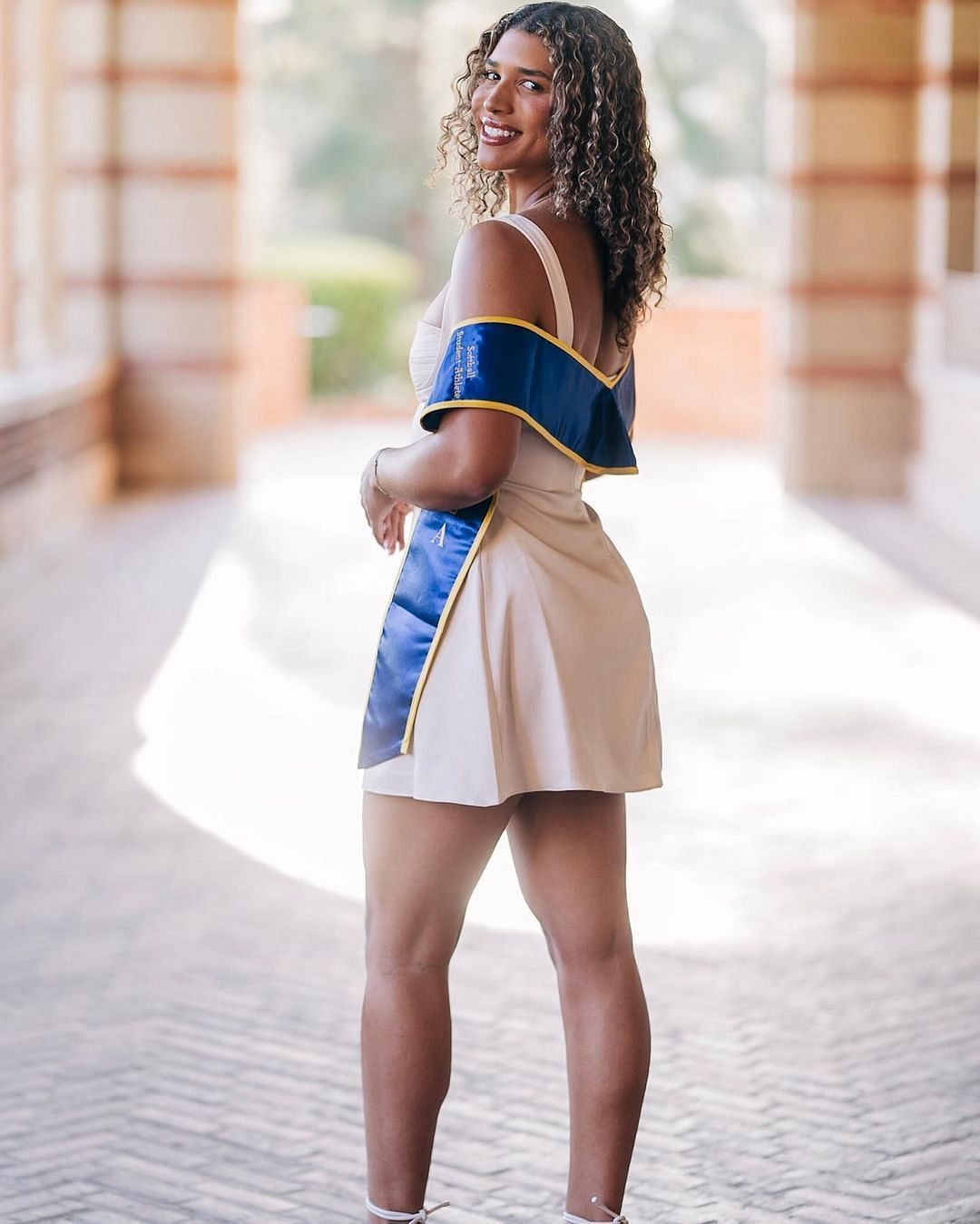 Maya Brady graduates from UCLA. (Image credit: Instagram.com/mayabrady_)