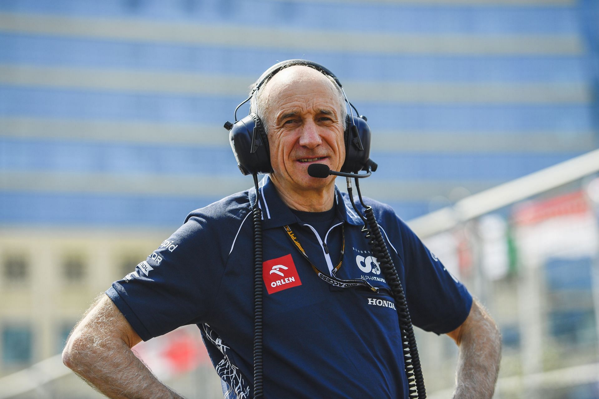 Franz Tost in the F1 Grand Prix of Azerbaijan 2023
