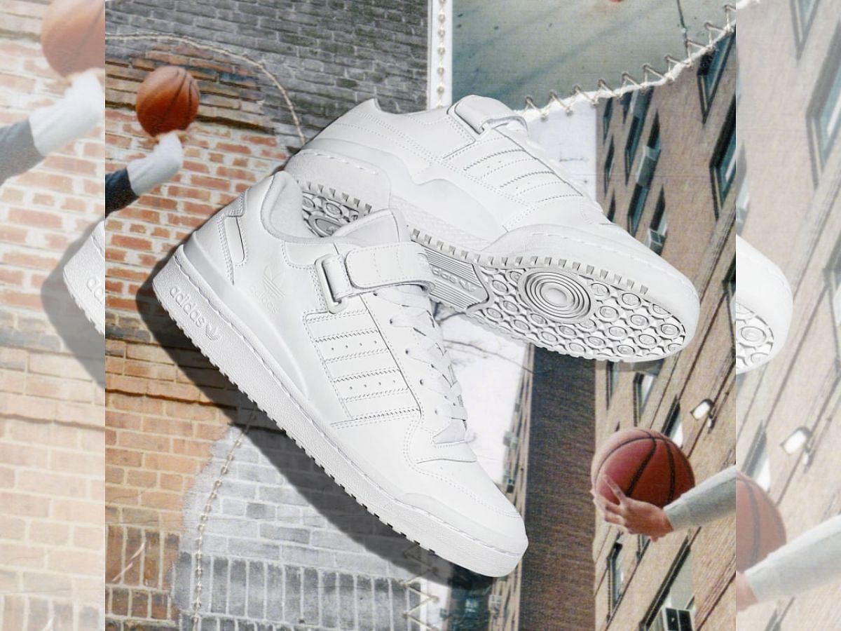 Forum Low &quot;Cloud White&quot; (Image via Adidas)