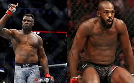Francis Ngannou breaks character, calls Jon Jones the "GOAT" and expresses regret over missed opportunity to fight him