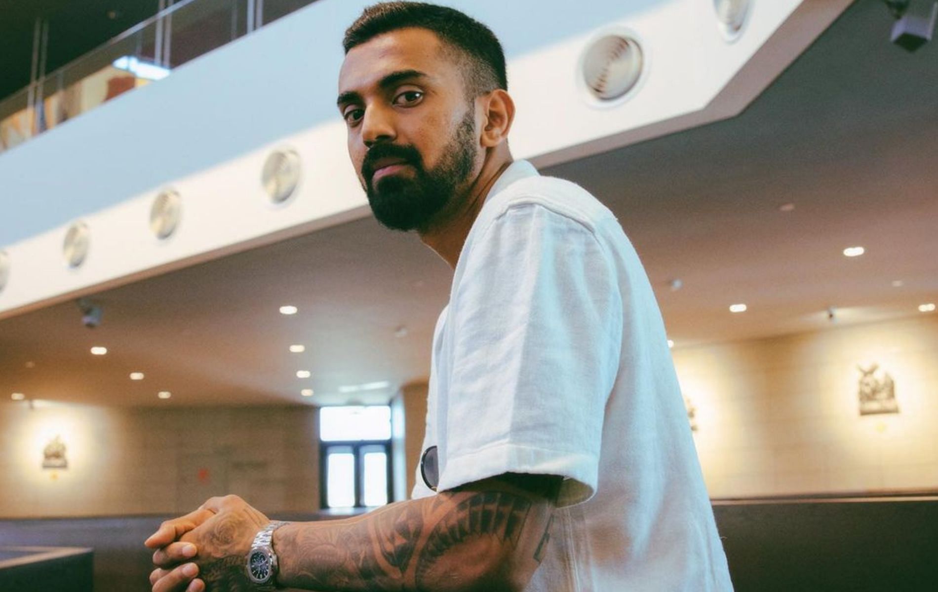 KL Rahul has been ruled out of the remainder of IPL 2023 due to thigh injury. (Pic: Instagram)