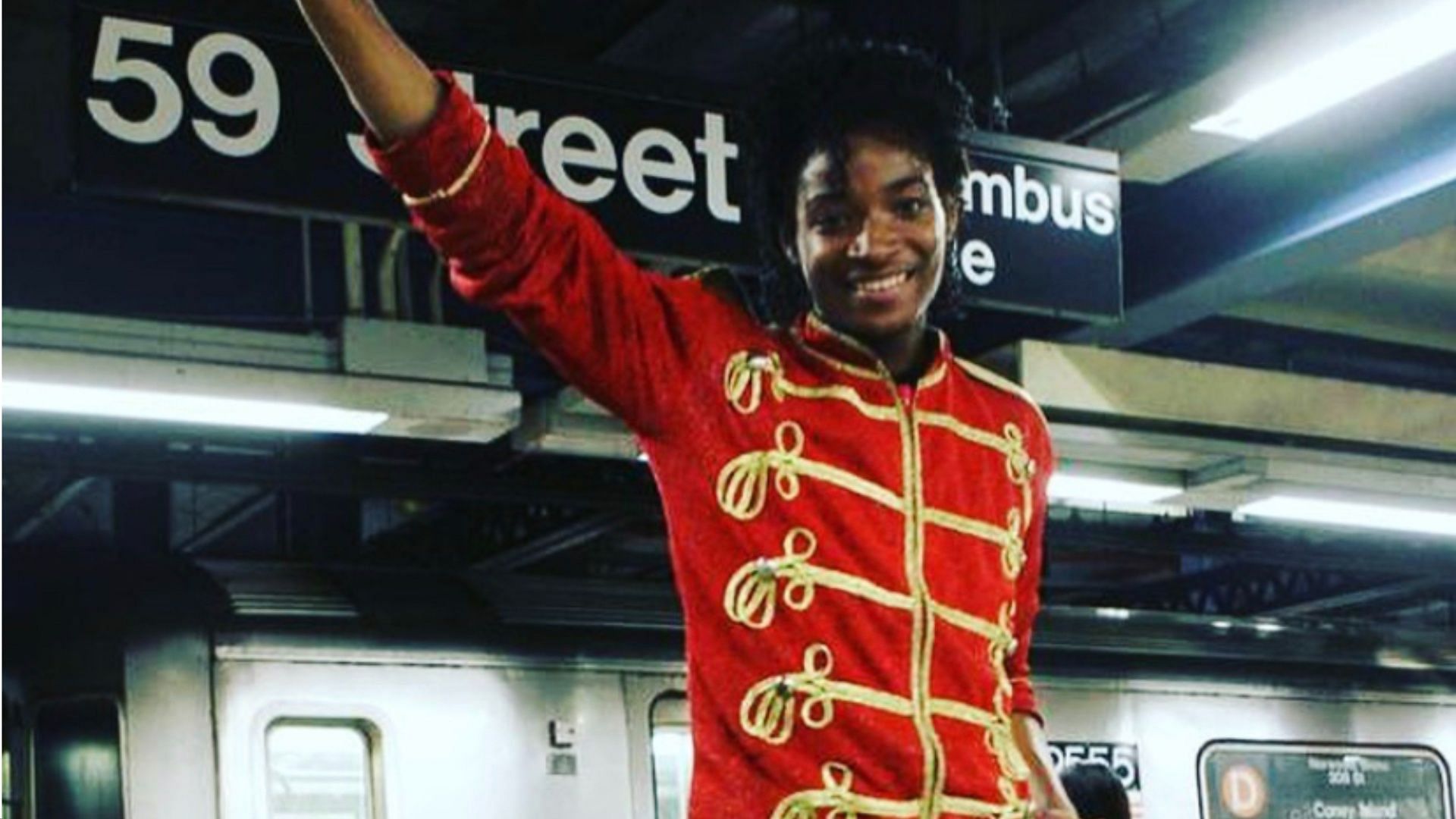Neely performed on subways in exchange for money. (Photo via Instagram/tbo.harlem)