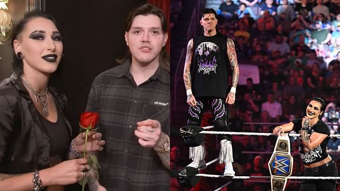 Dominik Mysterio sends a four-word message on behalf of him and Rhea Ripley after Monday Night RAW