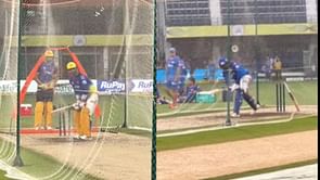 IPL 2023: 'कैप्शन जाने दो.... वीडियो देखो', महेंद्र सिंह धोनी और रोहित शर्मा ने एक साथ की बल्लेबाजी