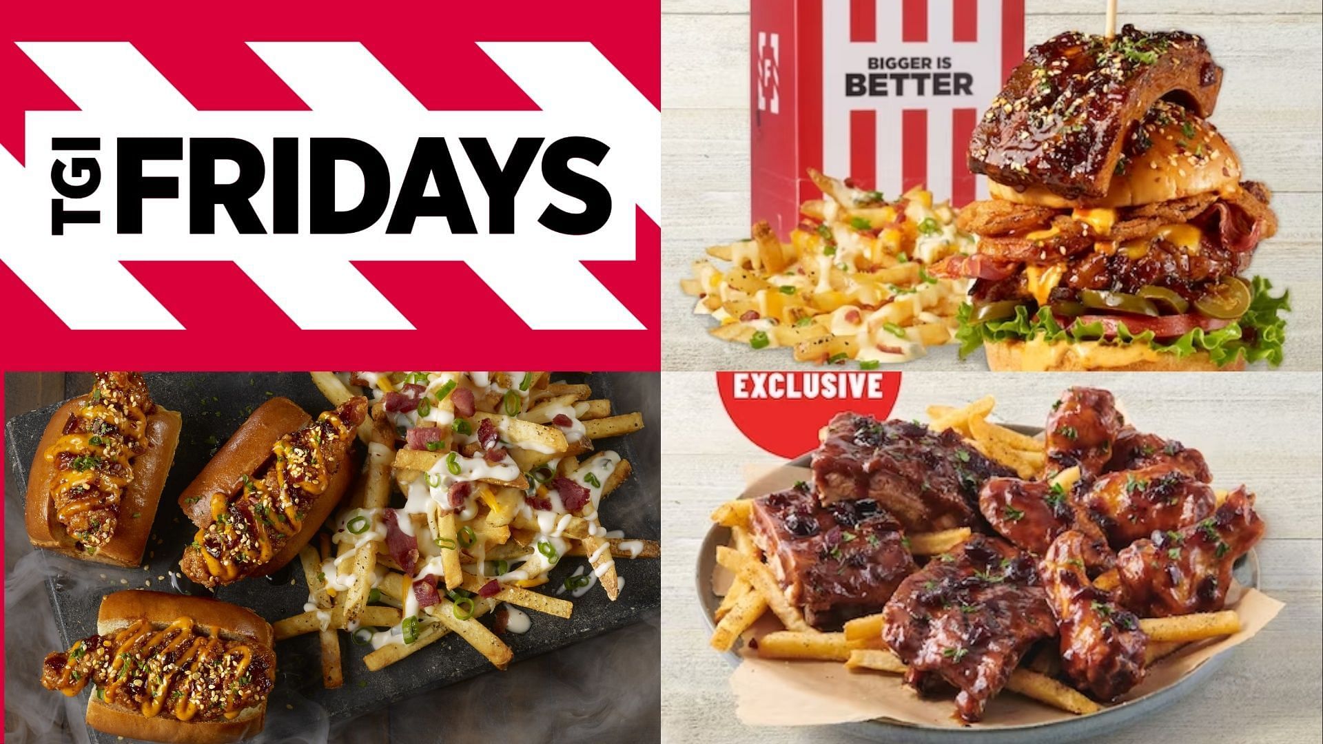 The New! Munchies Menu can be enjoyed at all participating locations for a limited time (Image via TGI Fridays)