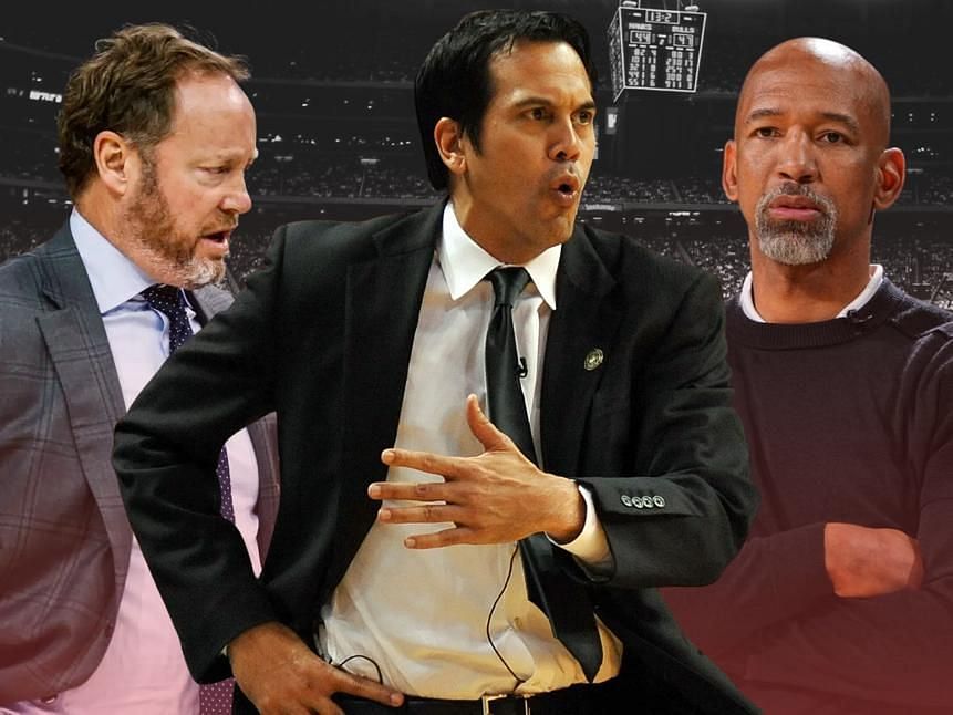 Mike Budenholzer, Erik Spoelstra and Monty Williams.