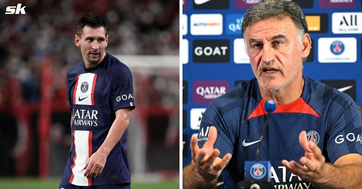 Christophe Galtier has remained coy on Lionel Messi
