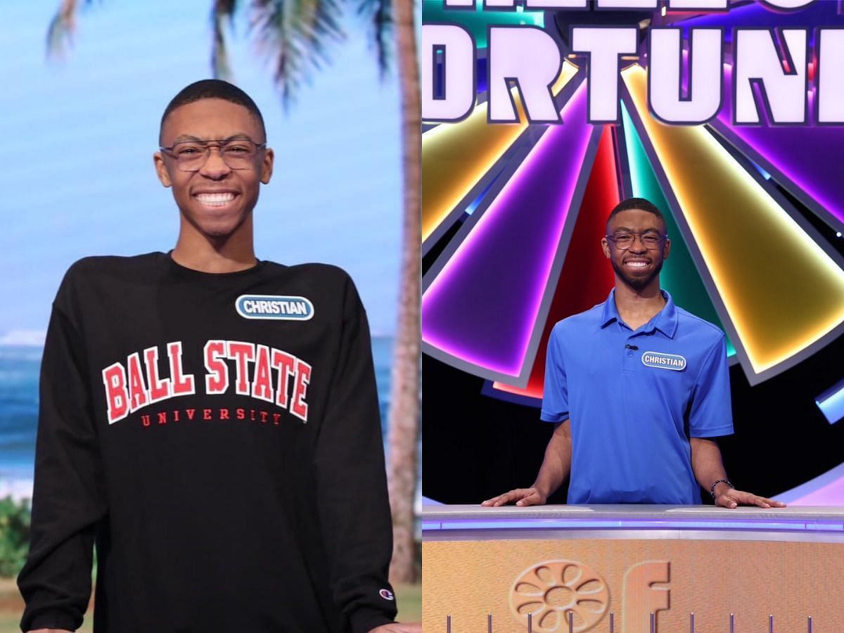 Christian Dixie wins Wheel of Fortune again