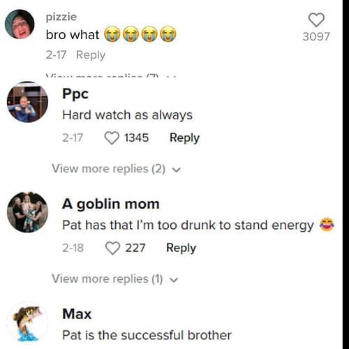 The comments left on Jackson Mahomes' Super Bowl parade Tik Tok were not in support of his actions.