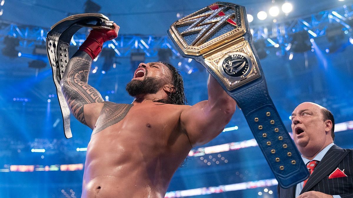 Roman Reigns has completed a 1000-day championship reign