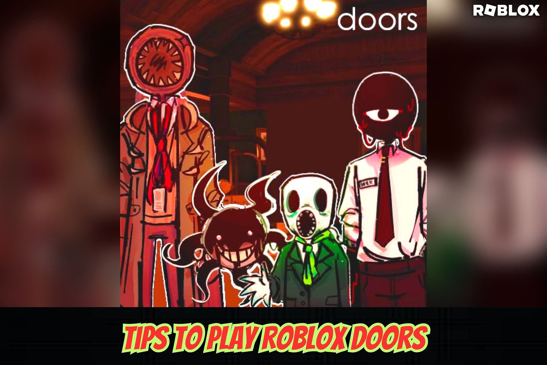 Doors roblox horror game