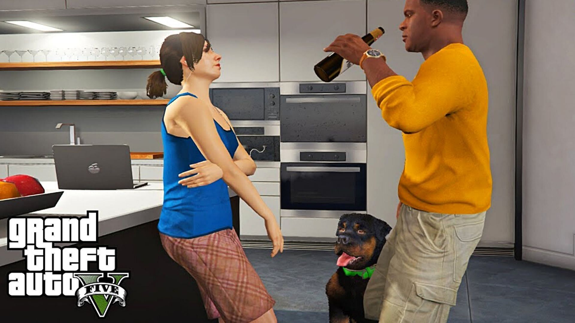 A brief step-by-step guide to get a girlfriend in GTA 5 (Image via Marko Pegan on YouTube)