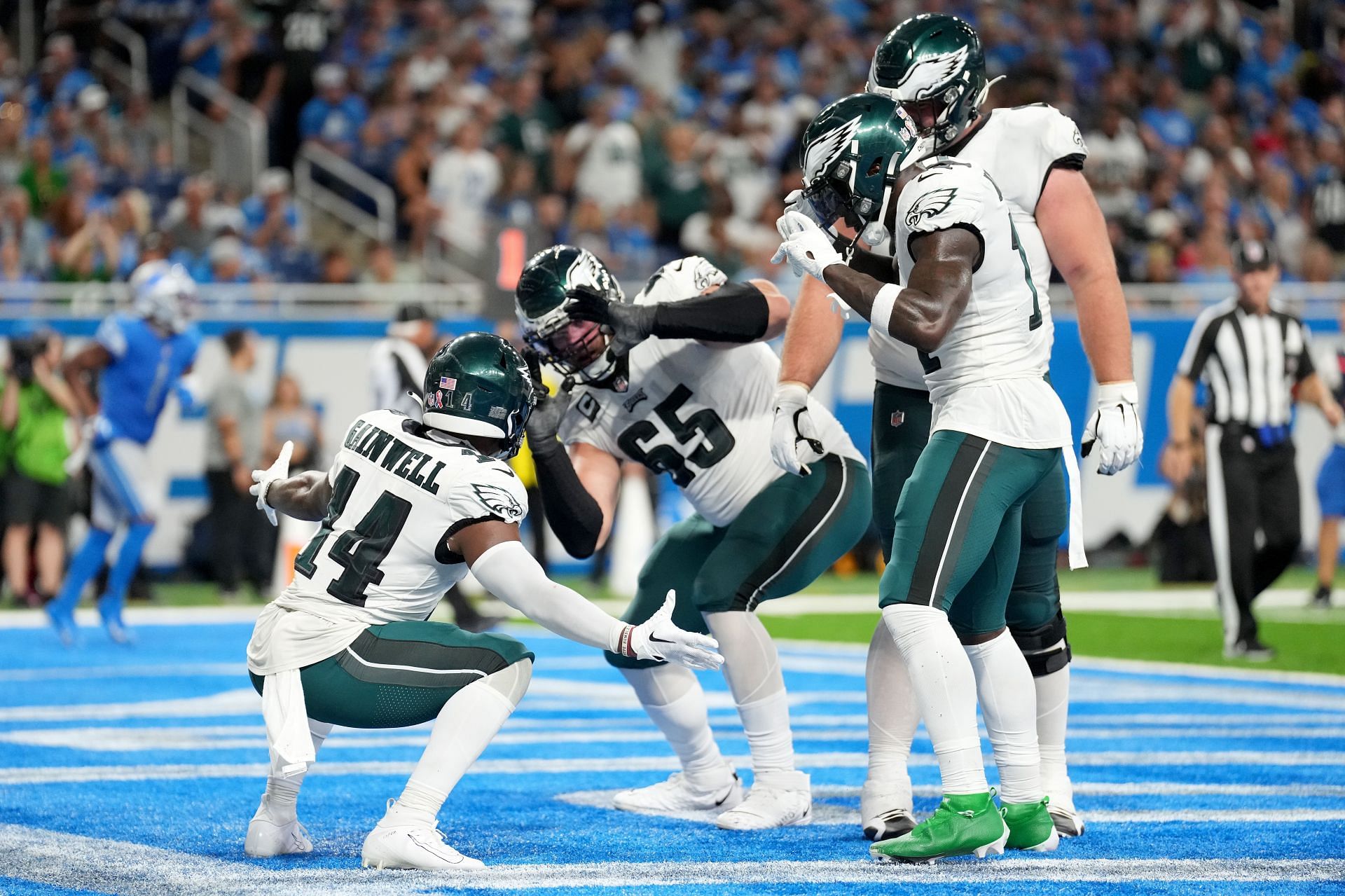 NFL regular season - Philadelphia Eagles v Detroit Lions