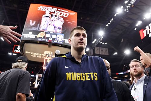 Nikola Jokic of the Denver Nuggets