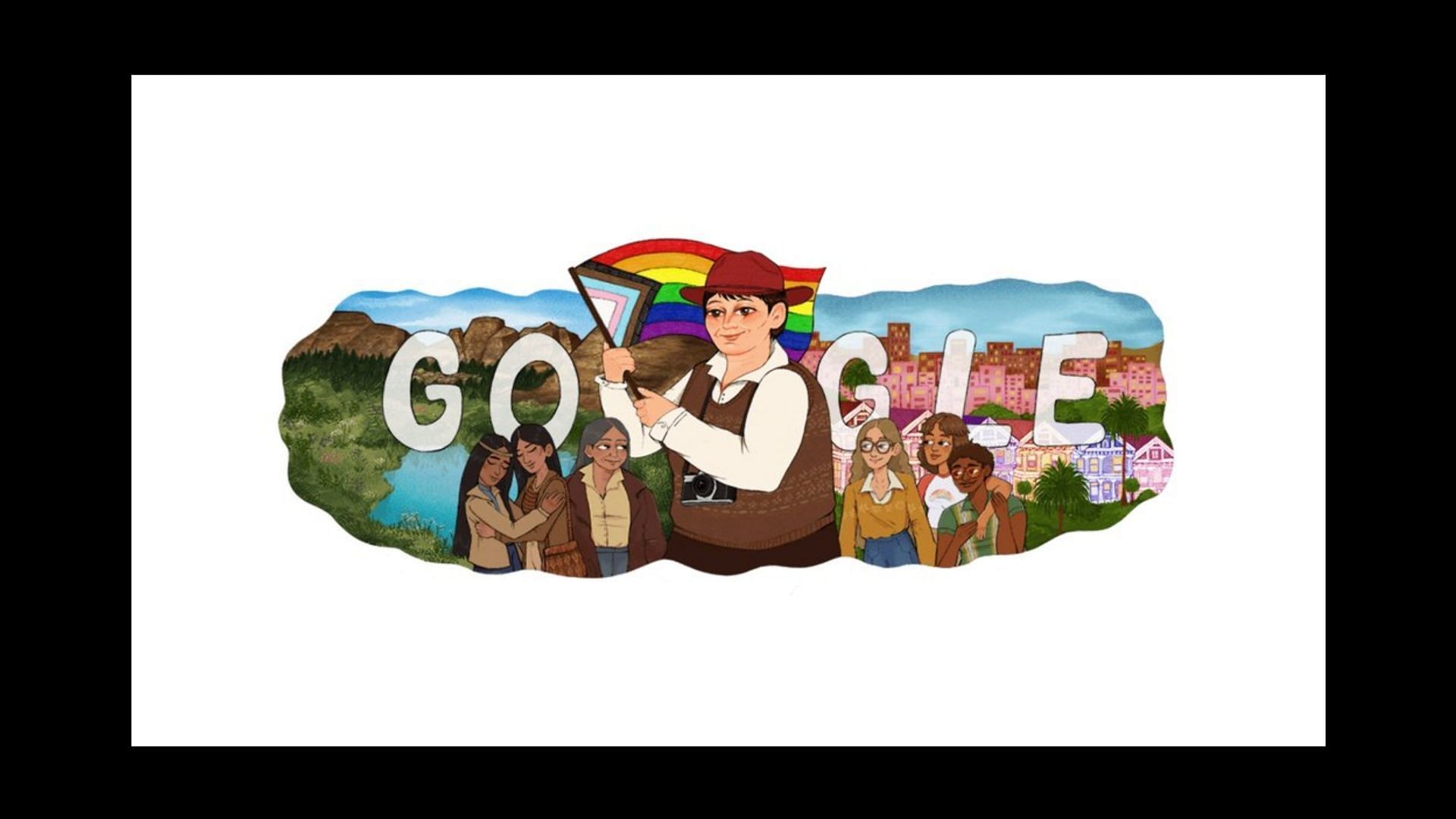 Google Doodle celebrated the 69th birthday of Barbara May Cameron (Image via Travelske/Twitter)