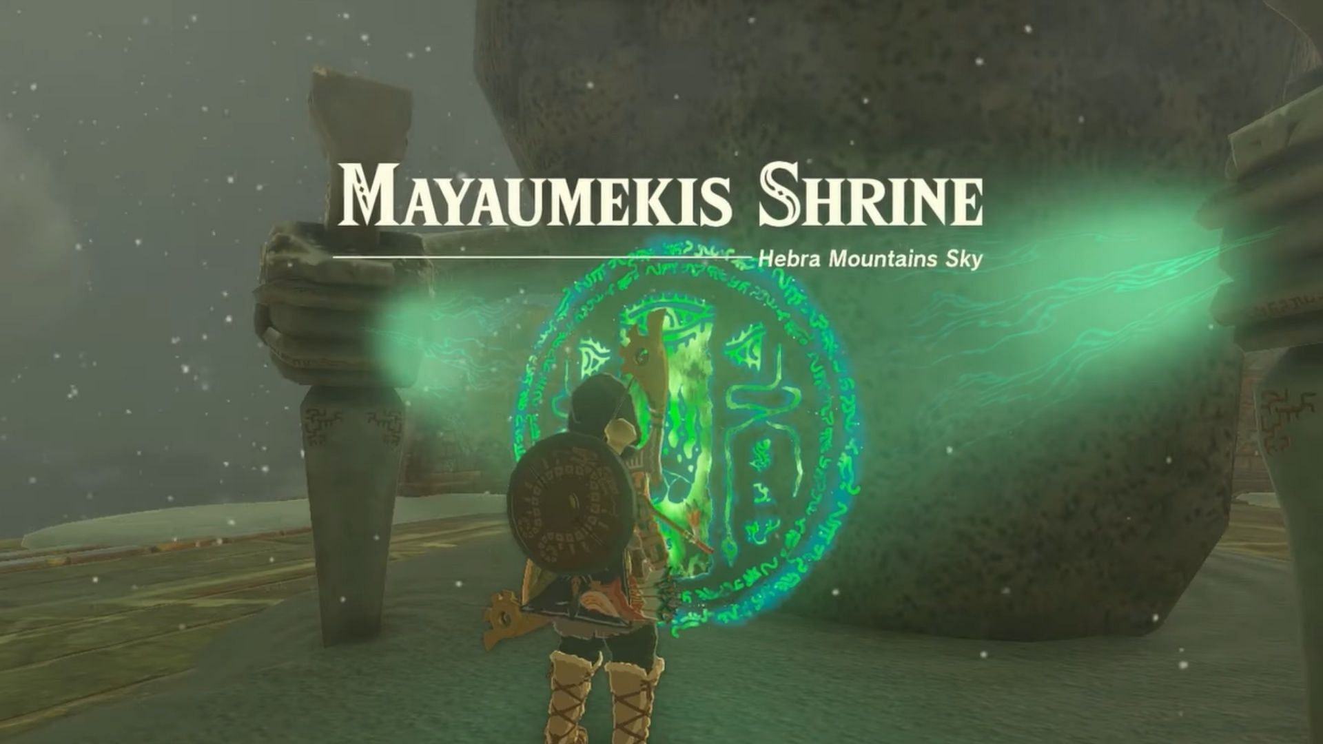 Mayaumekis Shrine in The Legend of Zelda Tears of The Kingdom (Image via Perfect Score/ youtube.com)