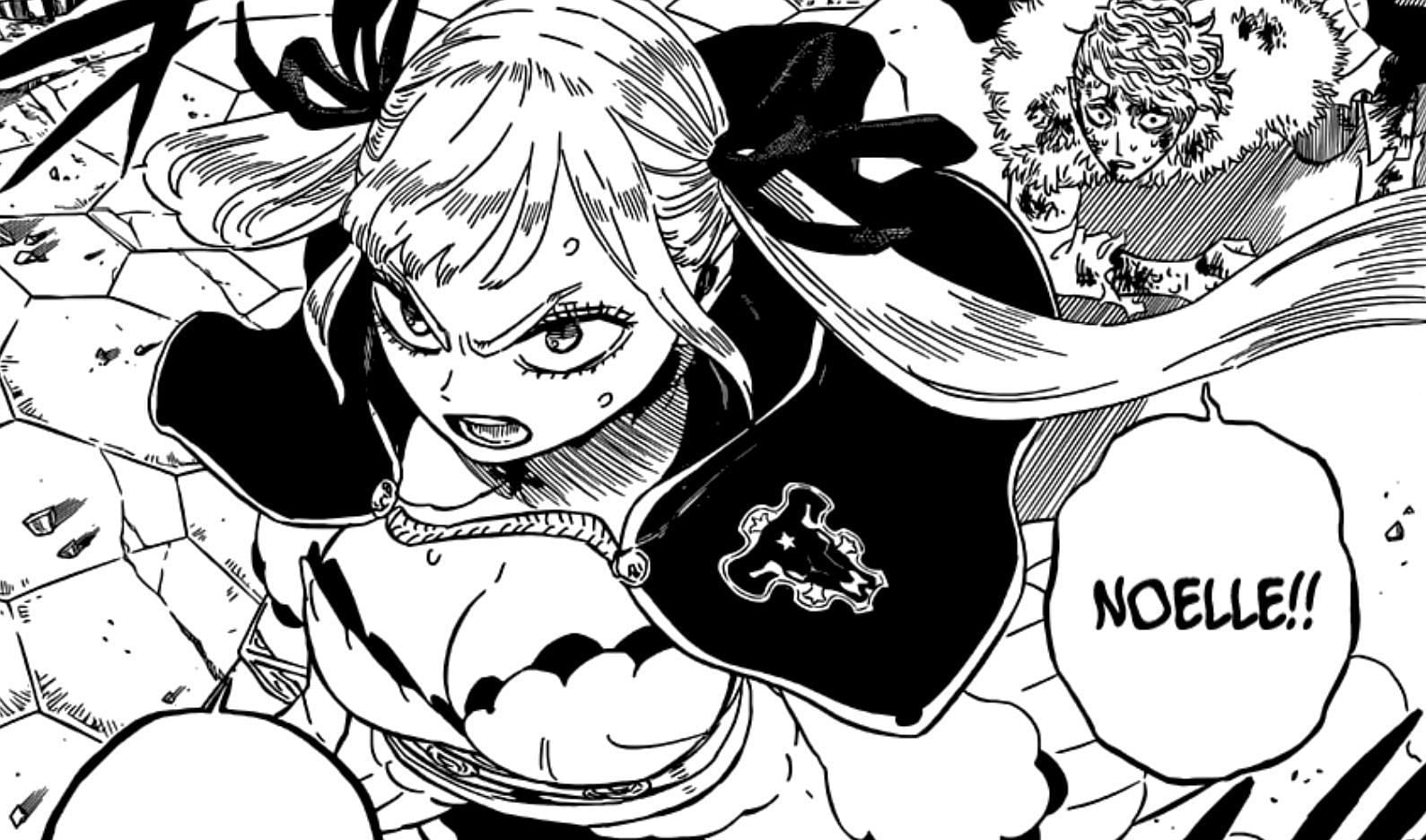 Noelle Silva as seen in Black Clover chapter 359 (Image via Shueisha)