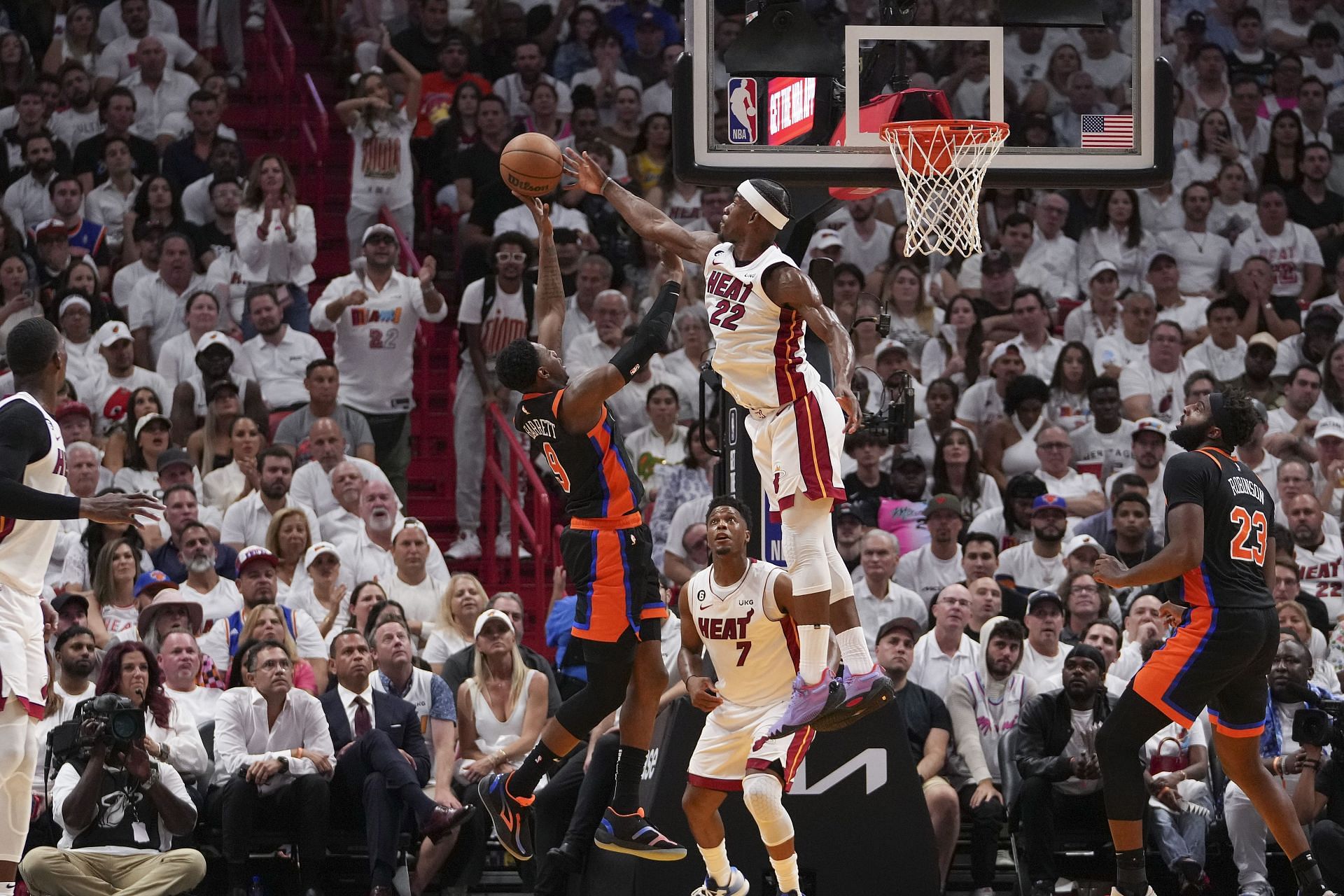 New York Knicks v Miami Heat - Game Four
