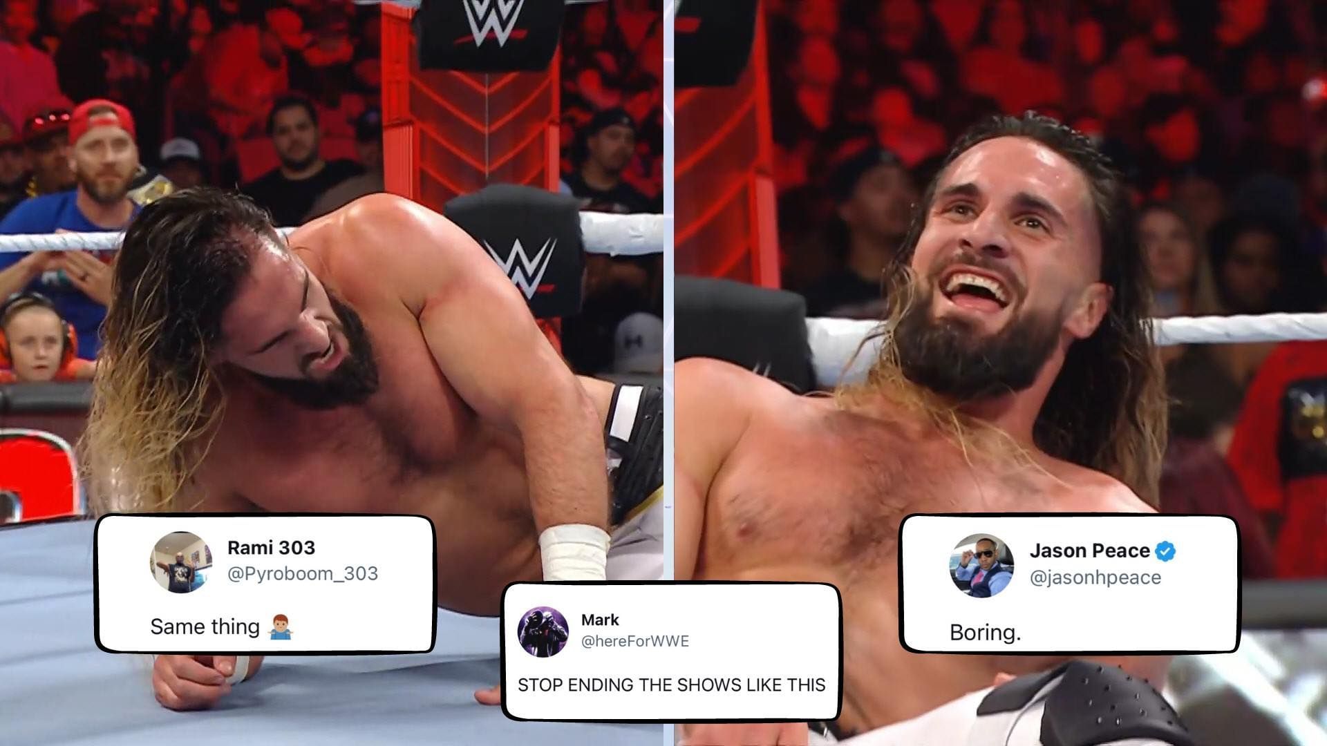 "STOP ENDING THE SHOWS LIKE THIS" Wrestling world slams WWE for