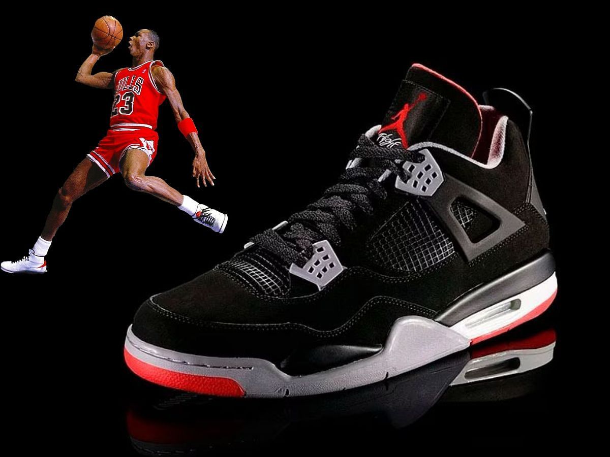 Air Jordan 4 sneaker (Image via Nike)