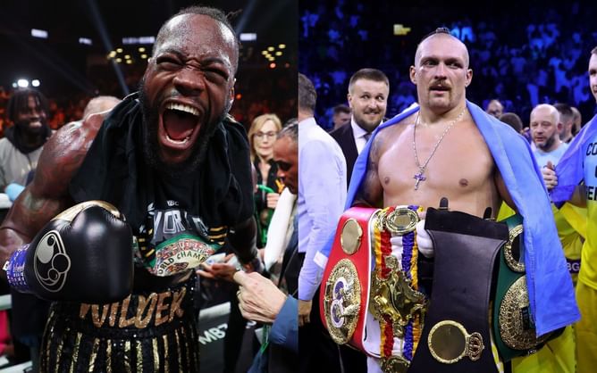 Deontay Wilder downplays potential fight against "afraid" Oleksandr Usyk