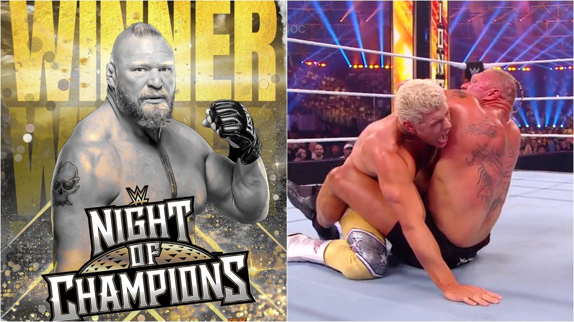 The Beast got his revenge against The American Nightmare at Night of Champions