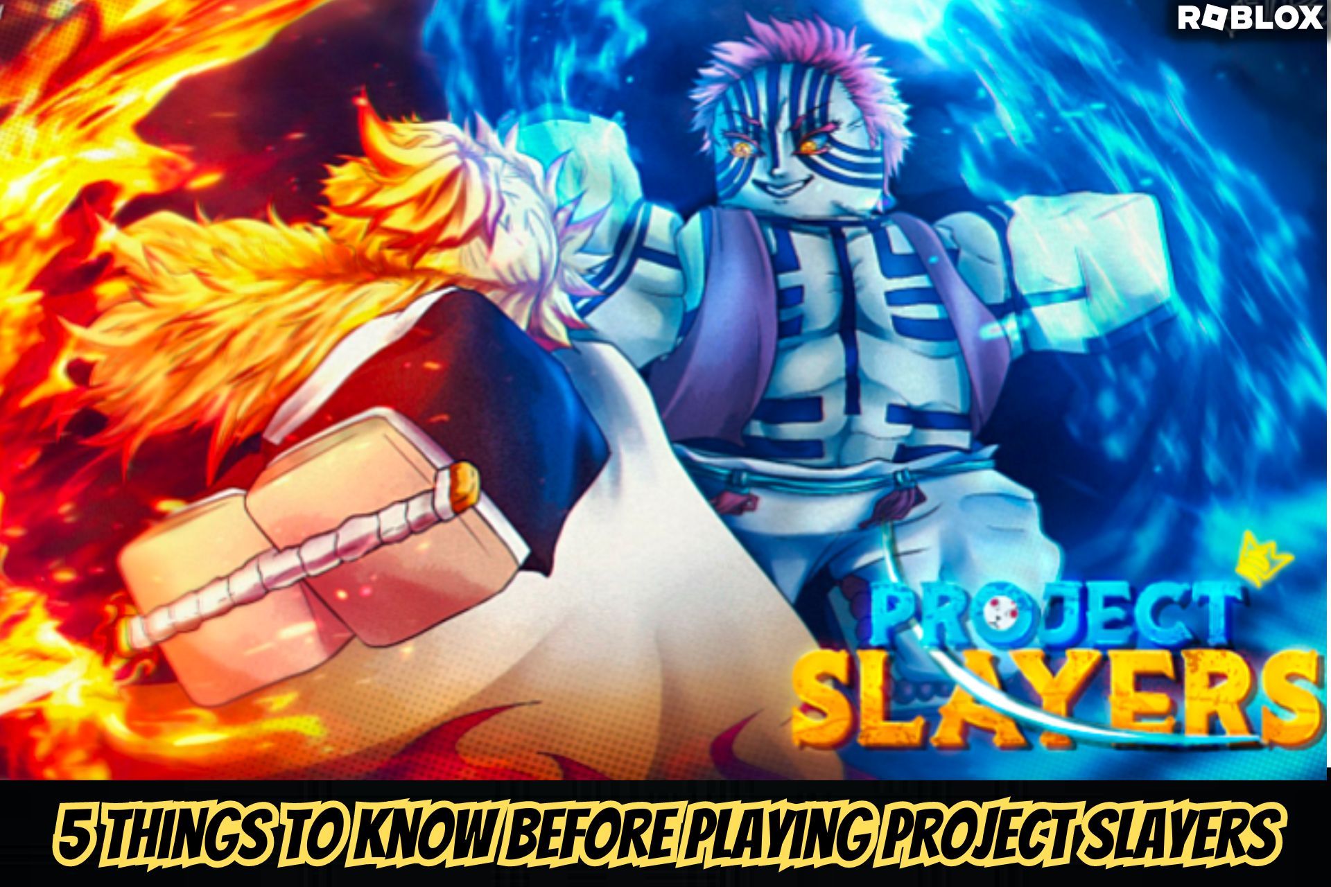 5 things you should know before playing Roblox Project Slayers