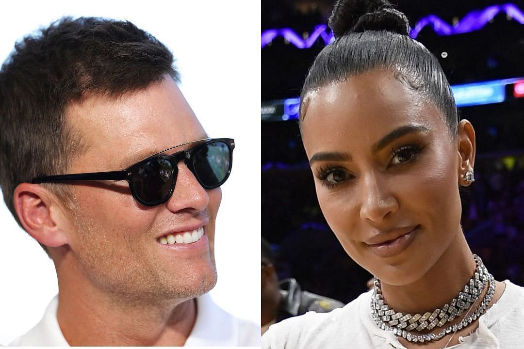 Tom Brady and Kim Kardashian