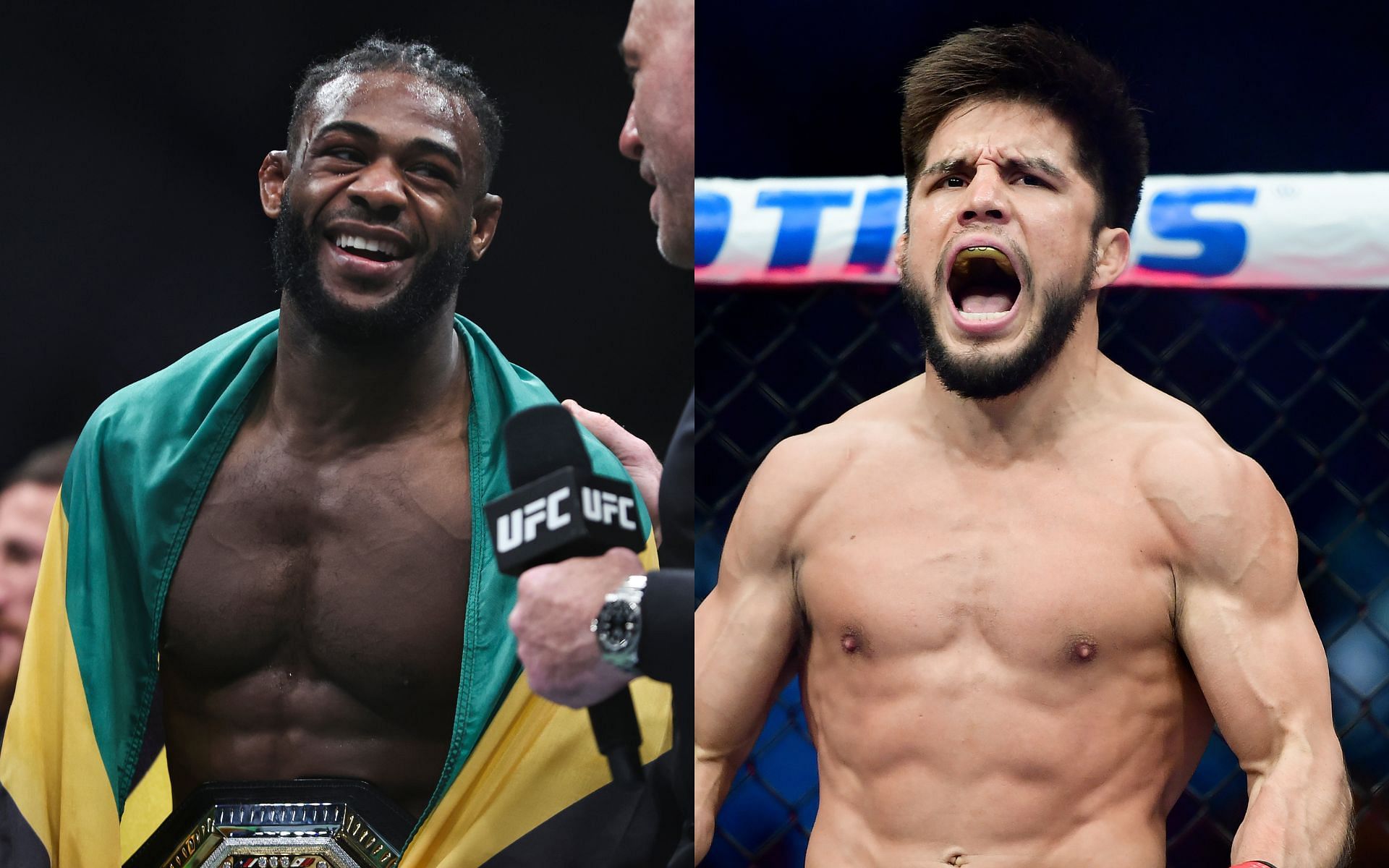 Aljamain Sterling (Left) and Henry Cejudo (Right)