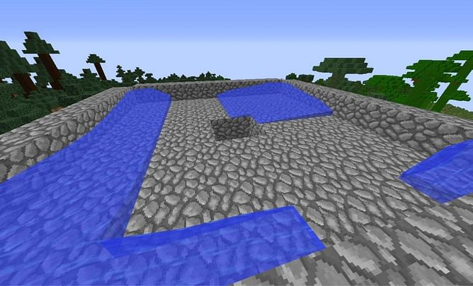 Minecraft player shares cool trick to fill flowing water blocks