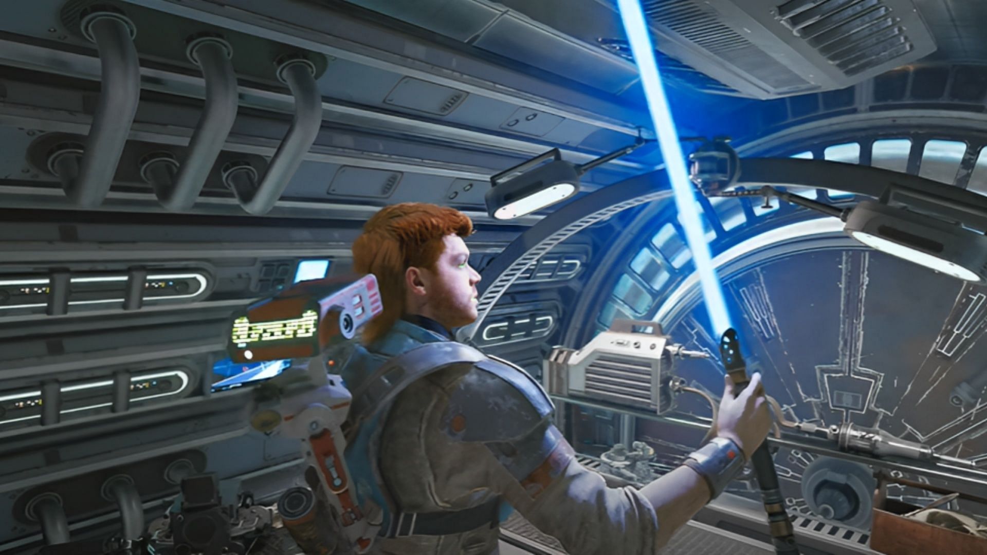 Players can select from a broad variety of Lightsabers in the immersive universe of Star Wars Jedi: Survivor (Image via - EA)