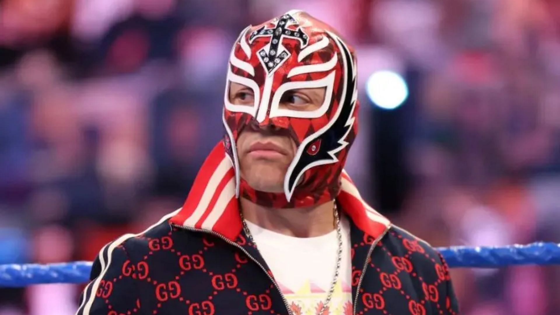 Rey Mysterio is a member of the Latino World Order (LWO)