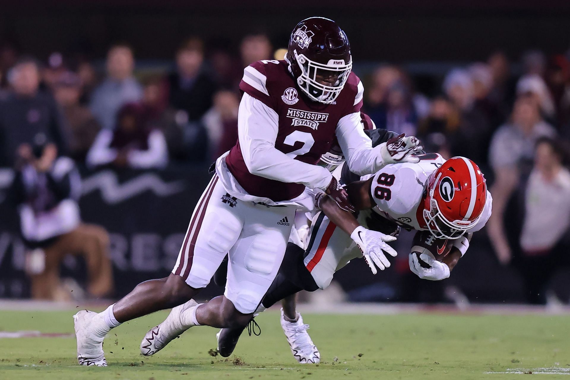 Tyrus Wheat during Georgia v Mississippi State