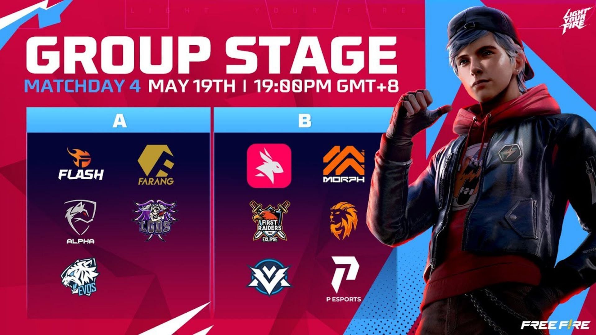 Week 2 of FFSI 2023 Group Stage starts on May 19 (Image via Garena)