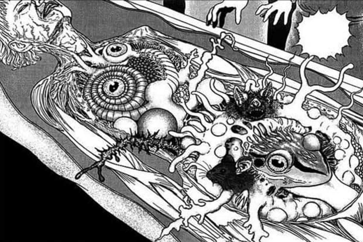 Fragments of Horror manga (image via The Asahi Shimbun Company)