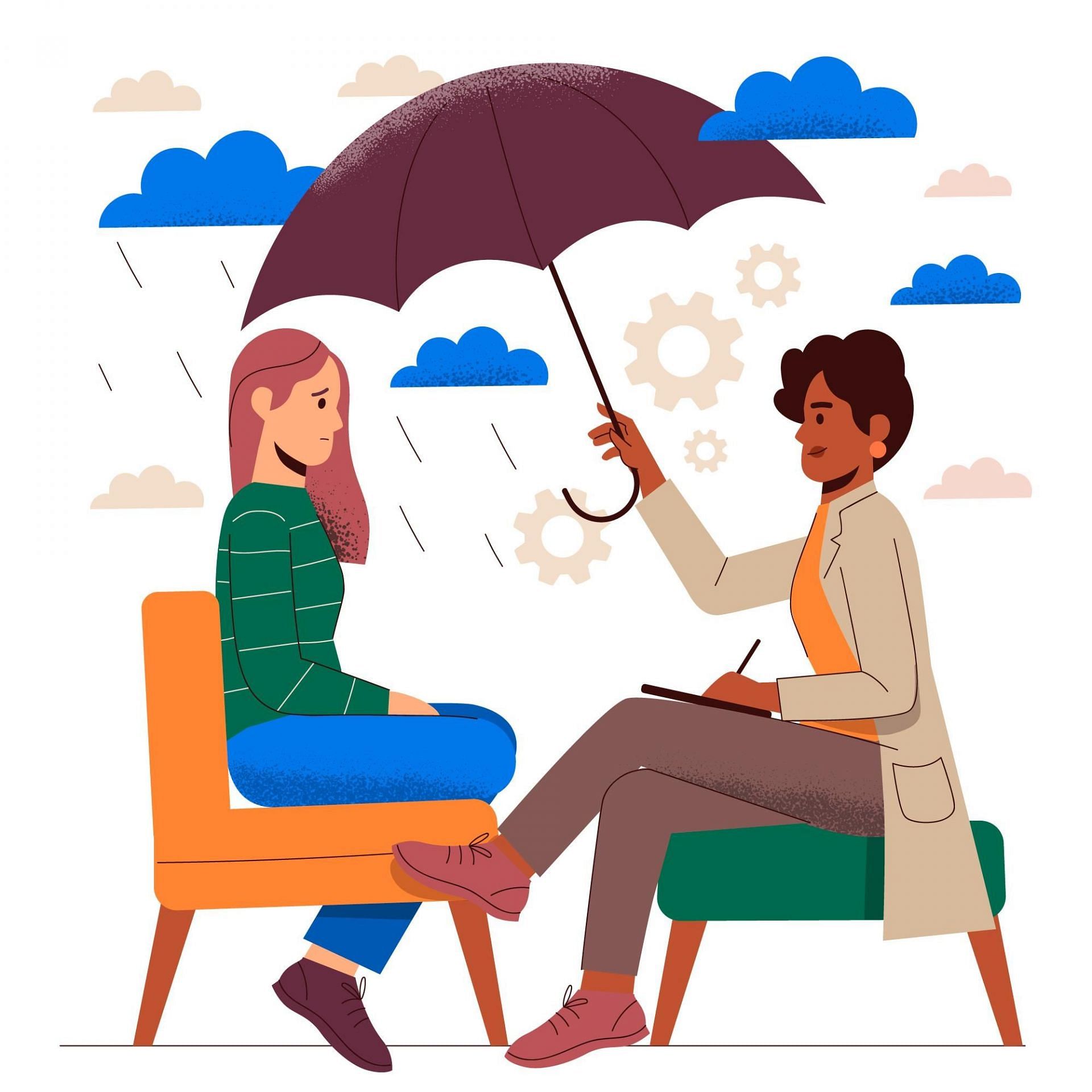 What does it mean to receive a mental health diagnosis? How is different from physical health diagnosis? (Image via Freepik/ Freepik)