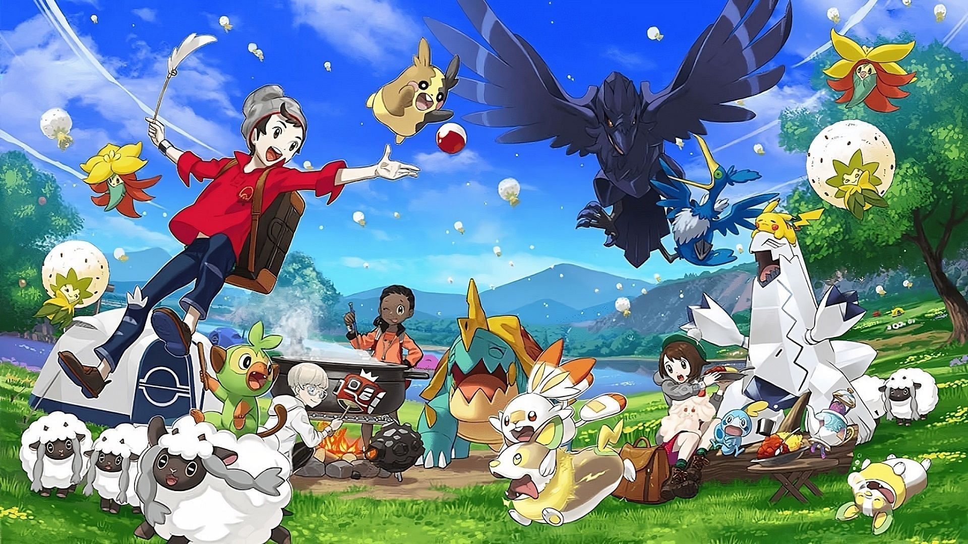 The Galar region is the home region of the Pokemon Sword and Shield games.