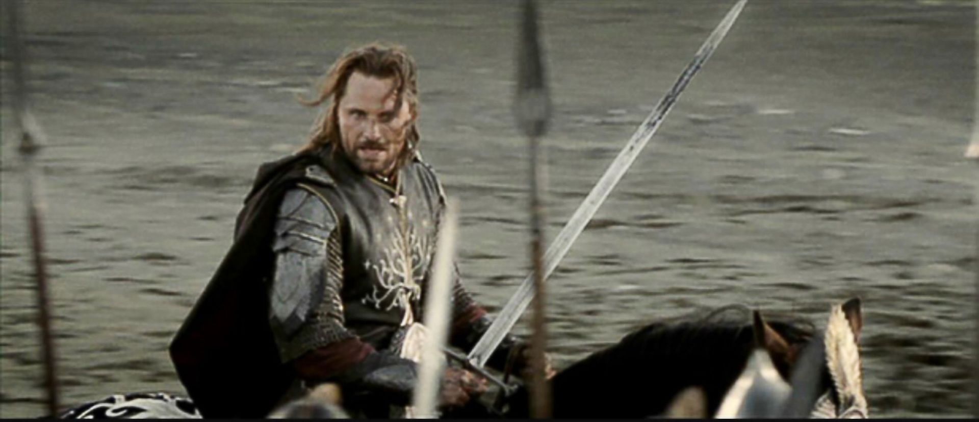 Viggo Mortensen as Aragorn in The Lord of the Rings: The Return of the King (Image via New Line Cinema)