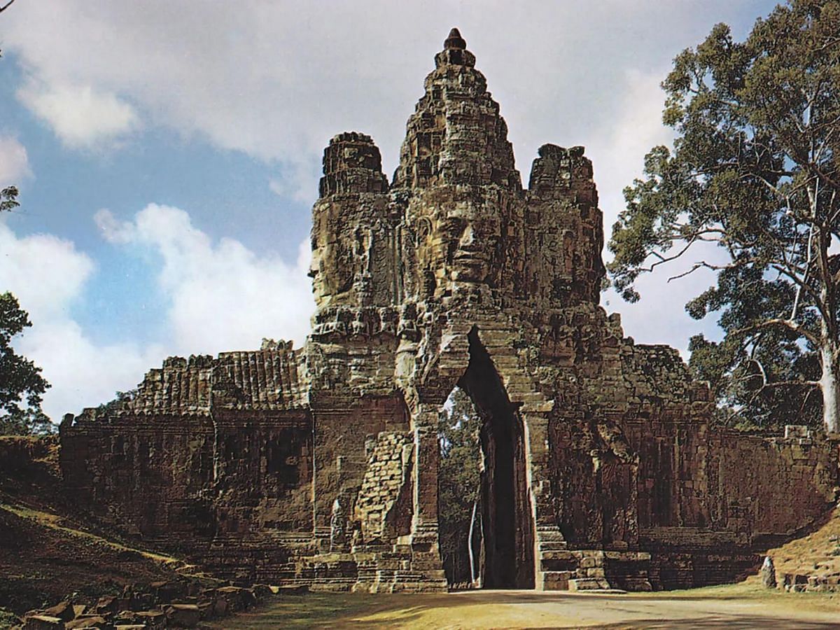 A still of Petra in Angkor Thom in Cambodia (Image Via Encyclopedia Britannica)