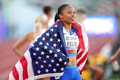 Allyson Felix reveals the race that made her believe she could make a career as a professional