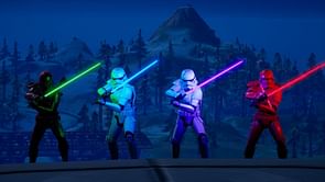 Fortnite update v24.30 early patch notes: Force Mythics, Anakin Skywalker Skin, Lightsabers, E-11 Blasters, and more