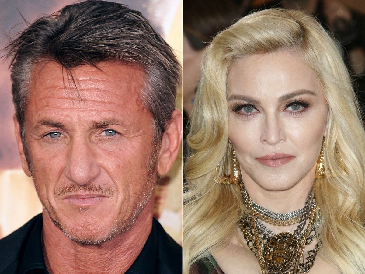 Stills of Sean Penn and Madonna (Images Via Rotten Tomatoes)