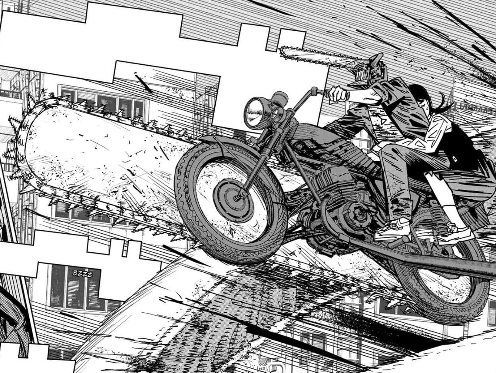 Chainsaw Man manga heats up with electrifying 'Chainsaw Motorcycle