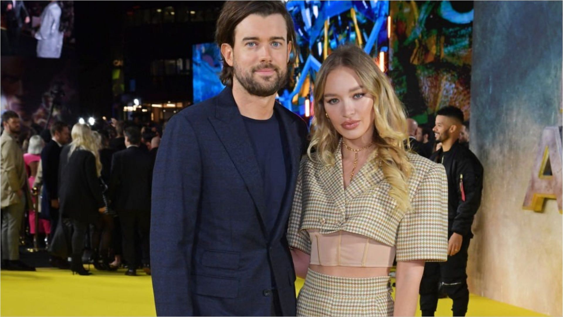Jack Whitehall and Roxy Horner are expecting their first child (Image via David M. Benett/Getty Images)