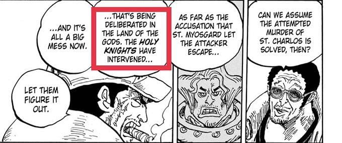 One Piece Spoilers Who Are The Holy Knights Explained