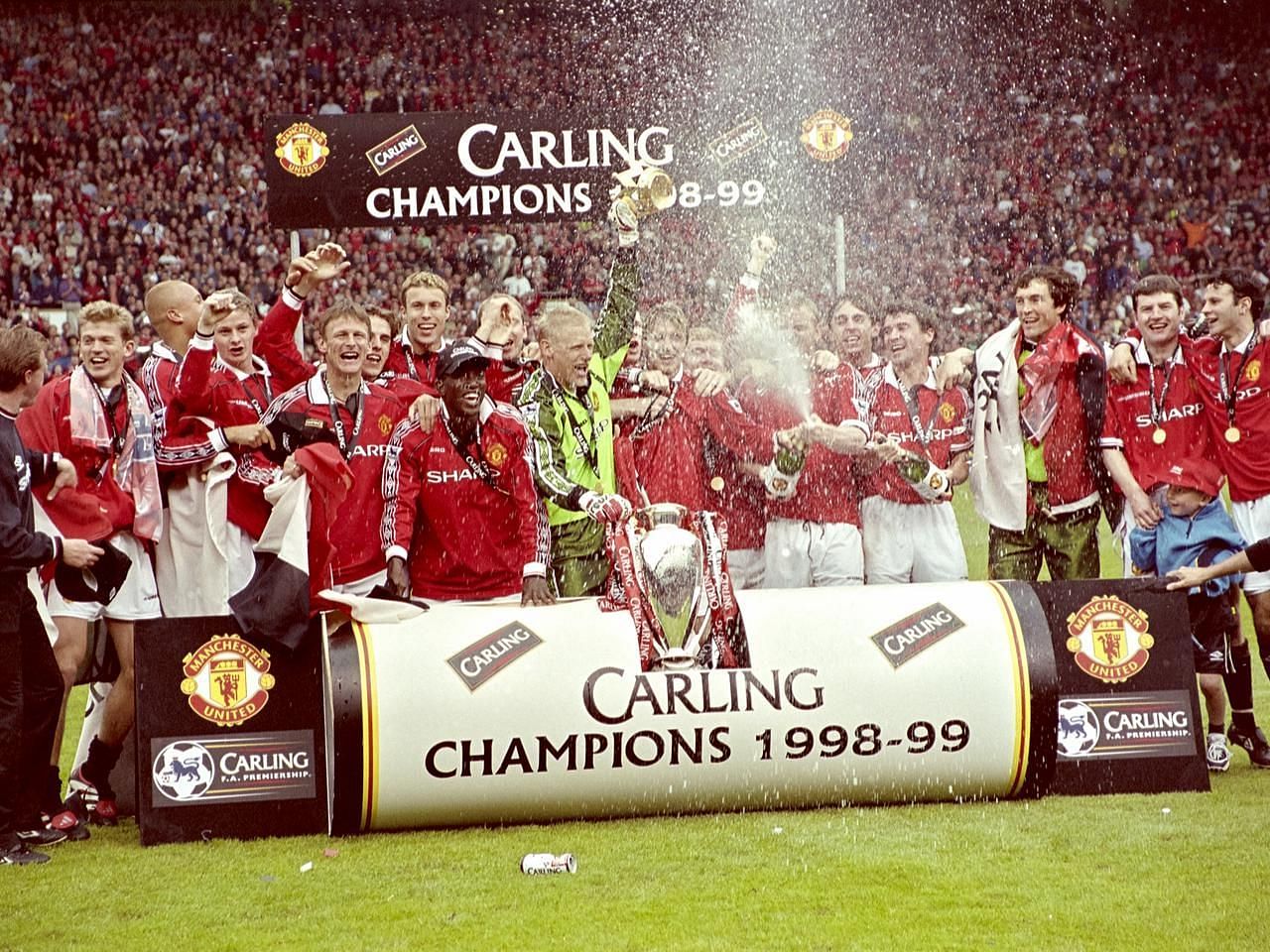 Manchester United won treble in 1999