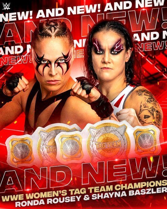 Why did Ronda Rousey & Shayna Baszler win the WWE Women's Tag Team ...